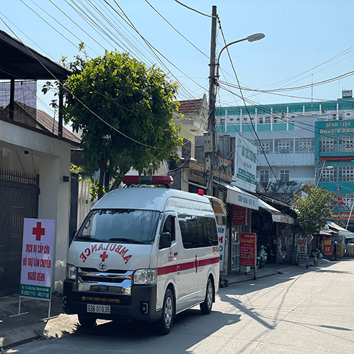 Cho thuê xe cấp cứu giá cả phải chăng tại Quảng Nam
