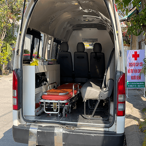 Thuê xe cấp cứu trực sự kiện hội nghị thể thao tại Quảng Nam