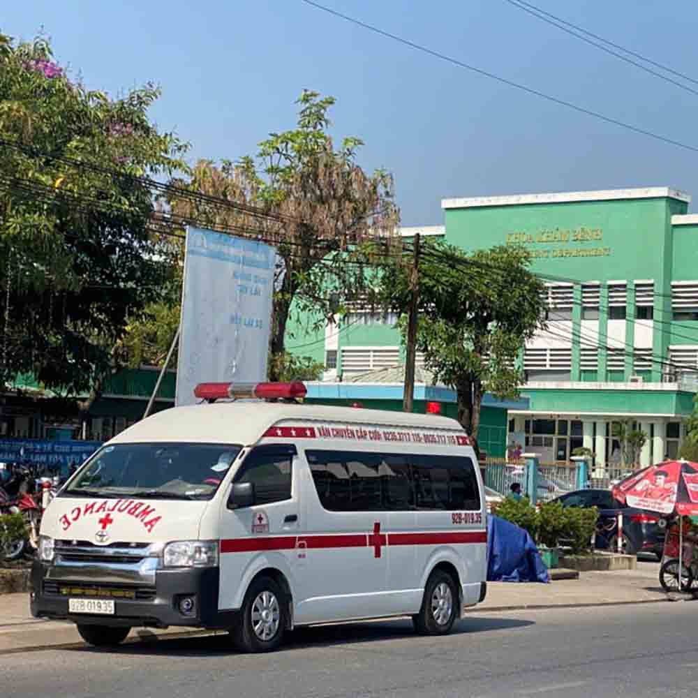Gọi xe cấp cứu Đại Lộc Đà Nẵng nhanh chóng có máy thở chuyển viện