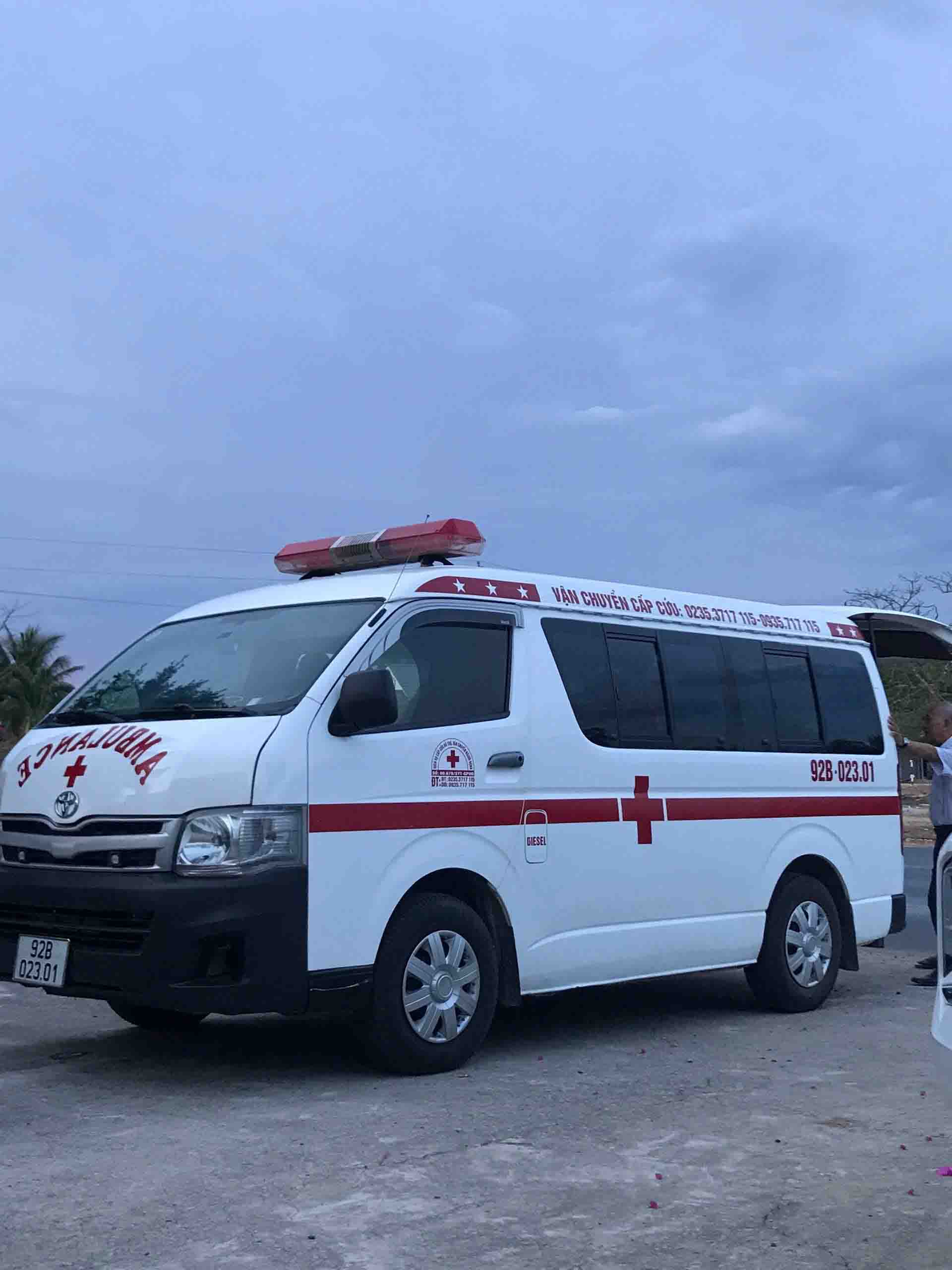 Thuê xe cấp cứu Quảng Nam có bác sĩ đi cùng
