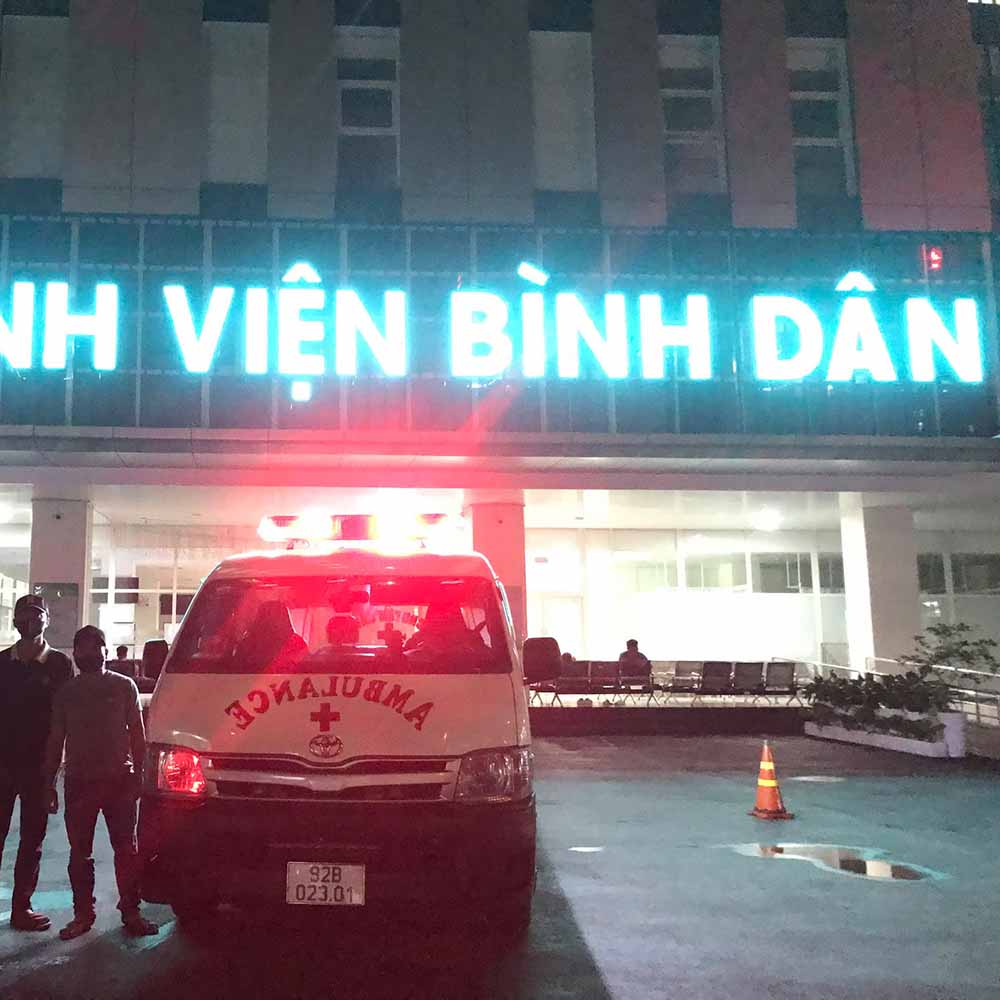 Xe cấp cứu Quảng Nam hỗ trợ cấp cứu tận nơi