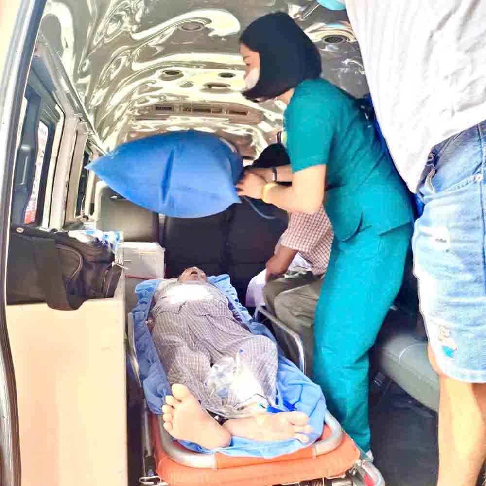 Gọi xe cấp cứu dịch vụ tại bệnh viện Đa khoa miền núi phía Bắc Quảng Nam